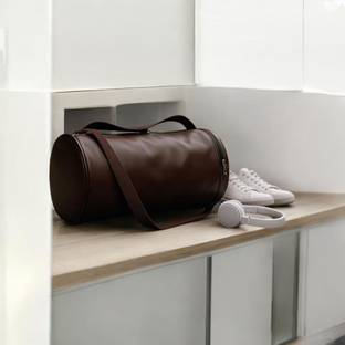Emmcraftc Duffel Shoulder PU Gym Bag - Easy to Carry Gym Bag | Incredible Sports Gym Bag