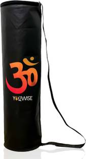 Yogwise Premium Quality Om Printed Yoga Mat Carry Bag With Zip & Strap | Cover Only