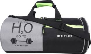 RealCraft Polyester H2O go to Gym Duffle/Gym Bag/Shoulder Bag for Men & Women