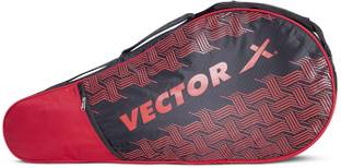VECTOR X Aero Bag 2 compartments Capacity Upto 10 Badminton,6 Squash or 4 Tennis Racquets