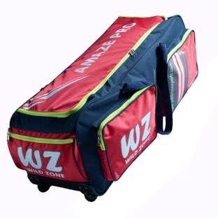 Wild Zone Amaze Pro38 Inch Cricket/Hockey/Football/Travel Trolley Kit Bag With Wheels
