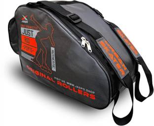 Jaspo Skates Bag For Roller Skates,Inline Skates,Quad Skates GreyOrange (12x11x9)inch