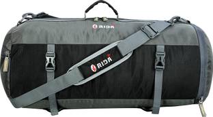 RIDA Sport Duffel Bag for Men Women Gym Yoga Bag Handbag Travel Shoulder Bag - Grey