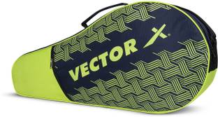 VECTOR X Aero Bag 2 compartments Capacity Upto 10 Badminton,6 Squash or 4 Tennis Racquets