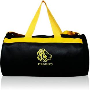 PRO365 Duffle Gym Bag Leatherette Material for Men and Women