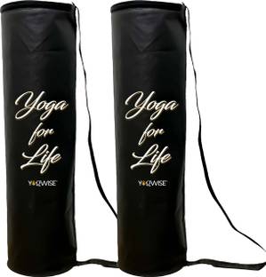 Yogwise Premium Yoga For Life Printed Yoga Mat Carry Bag With Zip & Strap | Cover Only