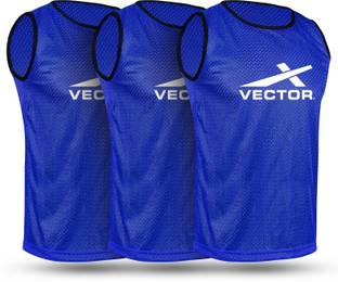 VECTOR X VX-BIBS Pack of 3 Small Football, Hockey Bib