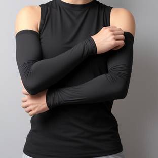 Jmax Nylon Arm Sleeve For Men & Women