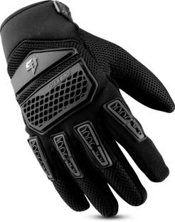 Steelbird Adventure A-2 Full Finger Bike with Touch Screen Sensitivity Riding Gloves