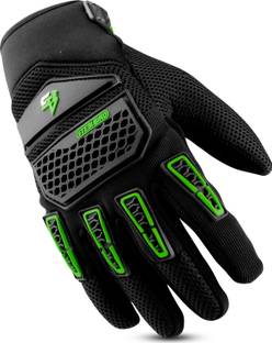 Steelbird Adventure A-2 Full Finger Bike Riding Gloves with Touch Screen Sensitivity Riding Gloves