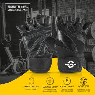 NIVIA TOUGH GRIP Gym & Fitness Gloves