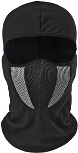 zaysoo Helmet Face Mask Full Cover Bike Riding Cotton Anti-Dust Protection Riding Gloves