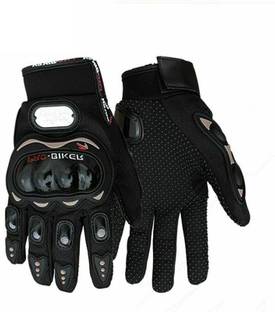 Probiker Full Finger Riding Leather Gloves with Neck Face Mask Protection Head Bands Riding Gloves