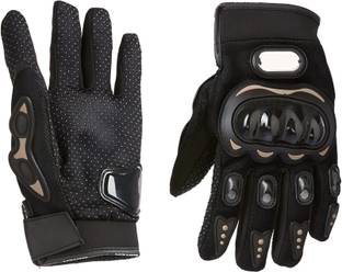 Creekmom Full Fingers Hard Knuckled Protection & Breathable Bike Riding Gloves for Riders Riding Gloves
