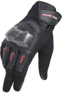 TVS RACING | P002 | BLACK | Riding Gloves
