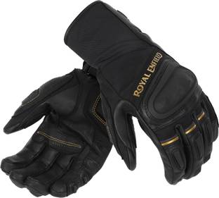 ROYAL ENFIELD Rev'It Darcha Waterproof Bike Gloves | Impact Protection | Abrasion Resistance Riding Gloves