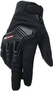 TVS Racing TPR Protection for Touch Screen Compatible Riding Gloves