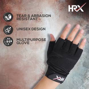 HRX Combat half Finger Gym and Riding Glove Gym & Fitness Gloves