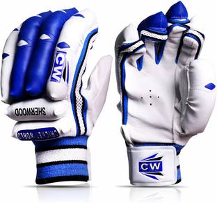CW Sherwood Cricket Batting Gloves Right Hand Batting Gloves Boy Gloves Blue Batting Gloves