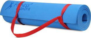 Fitness Mantra Anti Skid Light Weight with Carrying Strap Blue 6 mm Yoga Mat