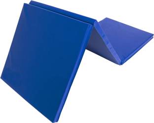 IRIS Tri-Fold Tumbling Mat 6’x2’ with Carrying Handles (blue) Blue 25 mm Gymnastic Mat