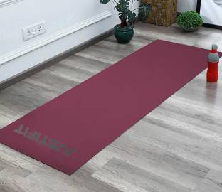JUSTIFIT Anti slip Best Quality Eva Eco Friendly Yoga Mat With straps Maroon 4 mm Yoga Mat