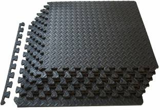 KOBO 4 Feet x 4 Feet (4 tiles) Interlocking Tile Area Covered : 16 Square Feet 12 mm Exercise & Gym Mat