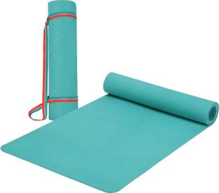 Serenity Everyday Yoga Mat & Carry Strap for Men, Women & Kids Fitness - EVA 6 mm Yoga Mat