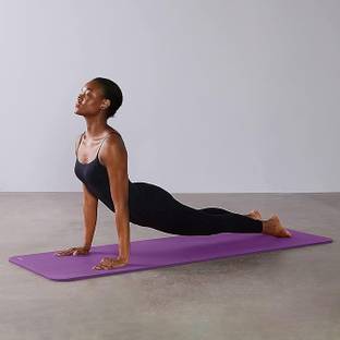 WARISI Anti Skid, Home Exercise, Gym workout, for Man/Women yoga exercise mat Purple 4 mm Yoga Mat