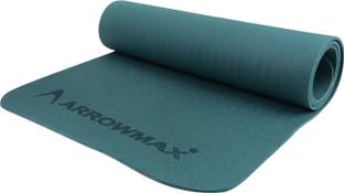 ArrowMax Yoga Mat Premium Eva Anti Slip Textured Surface For Men Women Green 4 mm Yoga Mat