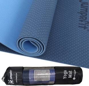 jumprfit Yoga Mat Blue 6 MM mm Yoga Mat