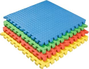 IGNITE WEIGHTS Eva Interlocking Mat For Heavy Workout Gym/Home, Playing,Exercise, Yoga 12 MATS Multicolor 20 mm mm Exercise & Gym Mat