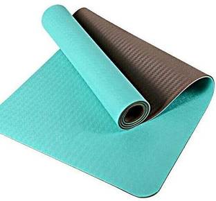 IRIS Fitness Non Slip TPE Yoga Mat for Hot Yoga Pilate Gymnastics Grey 6 mm Yoga Mat