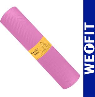 WErFIT 4.5mm Ultra Premium EVA Yoga Mat, Anti Skid, Home & Gym Workout for Men & Women Pink 4.5 mm Yoga Mat
