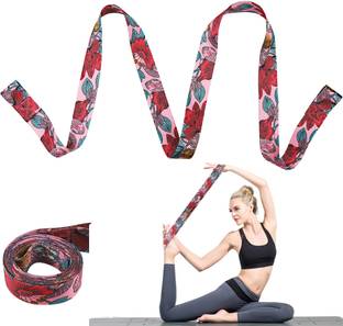 SERPLEX Yoga Strap Dual Loop Design Shoulder Sling For Mat Carrying Nylon Yoga Strap