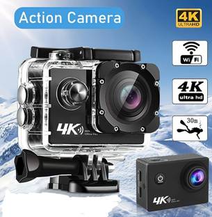 DSLRCAPTURE Premium Action 4K Sports camera Vlogging 4k & mini vlogging Action Camera 4k Sports DV Cam...
