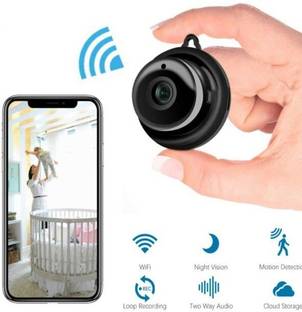 SIOVS SECURITY CAMERA Mini Camera CCTV Security with Night Vision Motion Detection Remote View Live Sports and Action Camera
