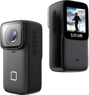 SJCAM C200Pro 4K Mini Pocket Action Camera -1.3" Touch Screen, 40M Waterproof, 6-Axis Gyro, 1200mAh Ba...