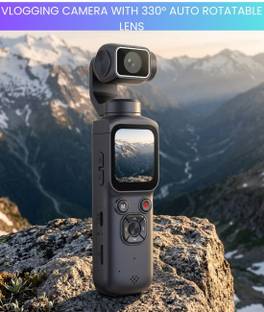 Clairbell Camera for Vlogging, 4K Pocket Digital Camera with Flip Screen & WiFi DV489 Sports and Actio...