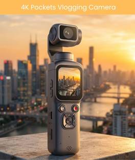 SACRO Camera for Vlogging, 4K Pocket Digital Camera with Flip Screen & WiFi FC333 Sports and Action Ca...