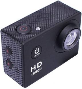 SPRING JUMP 1080P Sports Action Camera Waterproof & Wide Angle Sports and Action Camera