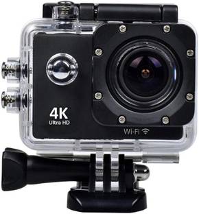 Suroskie Action camera 4K Ultra HD 16 MP WiFi Waterproof  Sports and Action Camera
