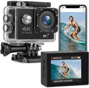 BRESLEI 4K Sports Camera Ultra HD 4K Action Camera 16MP with WiFi | Underwater 98FT | Sports and Actio...