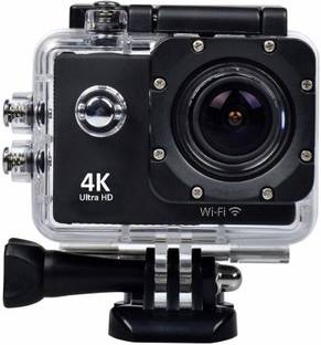 Enfogo 170 Degree Wide Angle with 2 Inch LCD Screen (12 years Warranty ) 4K waterproof 1080p Action Camera Sports and Action Camera