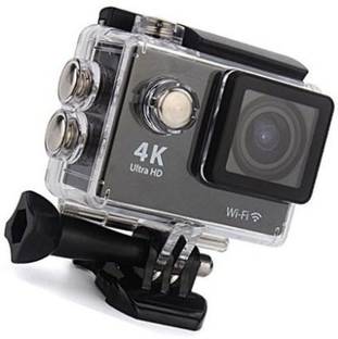 Enfogo 170 Degree Wide Angle with 2 Inch LCD Screen (12 years Warranty ) 4K Action Camera 16MP 1080p s...