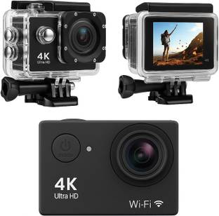 MENIX GOPRO 4K Waterproof Ultra HD 16MP Camera for Motorcycle, Cycling & Travel Sports and Action Came...