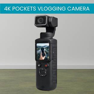 FRONY N/A Vlogging 4k Camera with WiFi Video/Photo Pocket Camera 330* Gimbal StabilizeR435 Sports and ...