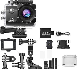 ClarityX Action camera 4K Waterproof Sports Camera with Wide Angle View Sports and Action Camera