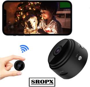 SROPX MINI CAMERA Wireless Recording 1080p Hd Mini Nanny Cams with Motion Detection Spy Cameras Sports...