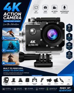 dicam PROMAX 4K Ultra HD Waterproof Camera 16MP Wide Angle Action Camera AND bike Sports and Action Ca...